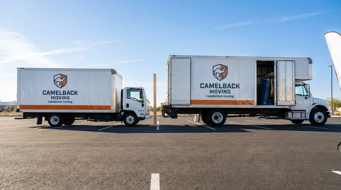 Moving truck size capacity guide in Washington